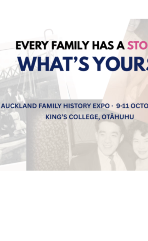 <h1>Auckland Family History Expo 2026</h1>