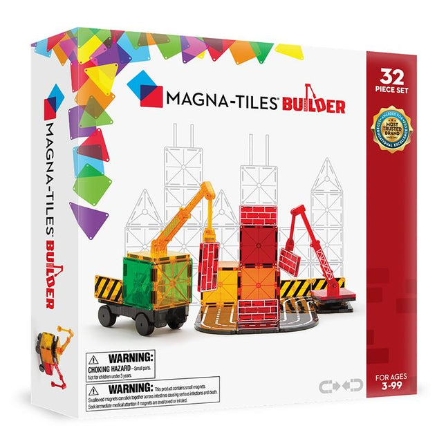 Magna-Tiles Builder 32 Piece Set