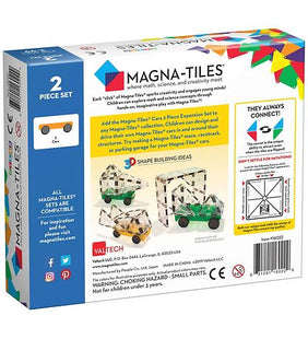 Magna-Tiles Cars 2 Piece Expansion Set