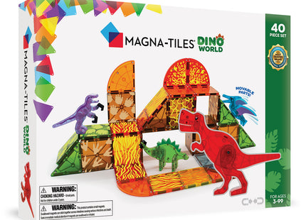 Magna-Tiles Dino World 40 Piece Set 
