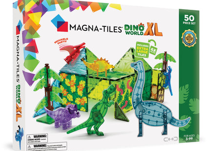 Magna-Tiles Dino World XL 50 Piece Set 
