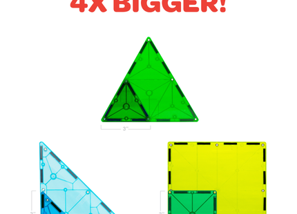 Magna-Tiles Dino World XL 50 Piece Set 