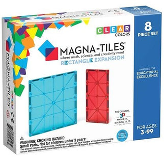 Magna-Tiles Rectangles 8 Piece Expansion Set