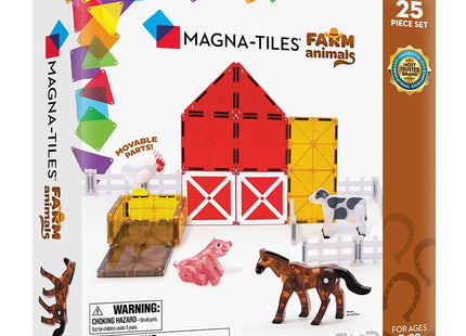 Magna-Tiles Farm Animals 25 Piece Set 