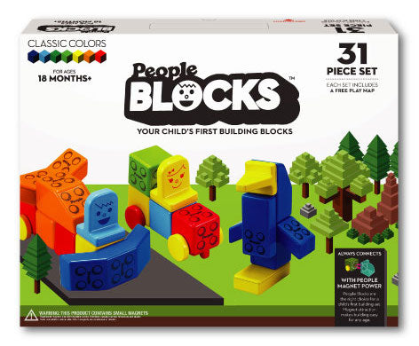 People Blocks - 31 Piece Set