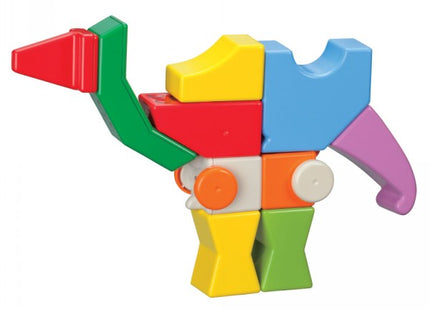 People Blocks - 17 Piece Zoo Animals