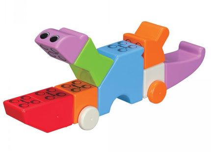 People Blocks - 17 Piece Zoo Animals