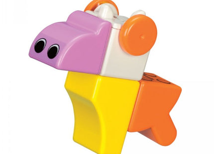 People Blocks - 17 Piece Zoo Animals