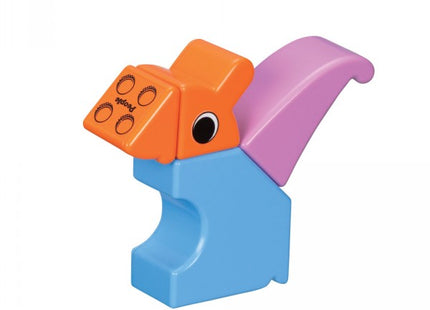 People Blocks - 17 Piece Zoo Animals