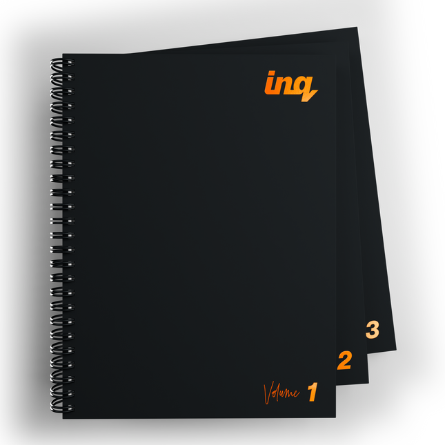 Inq Spiral Notebook A5 3-Pack