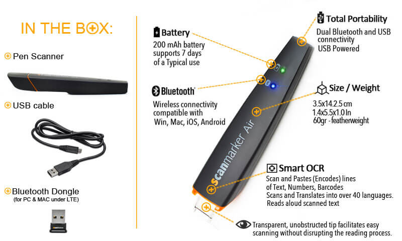 ScanMarker Air pack