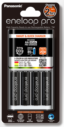 Eneloop Quick Charger Pro 4AA